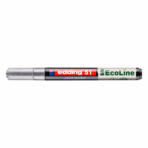 Lakkmarker EDDING 51 1-2 mm ezüst