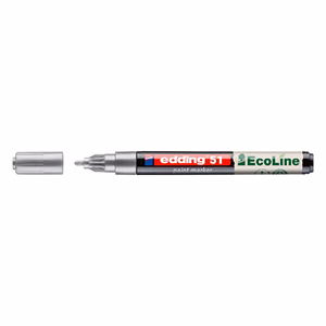 Lakkmarker EDDING 51 1-2 mm ezüst