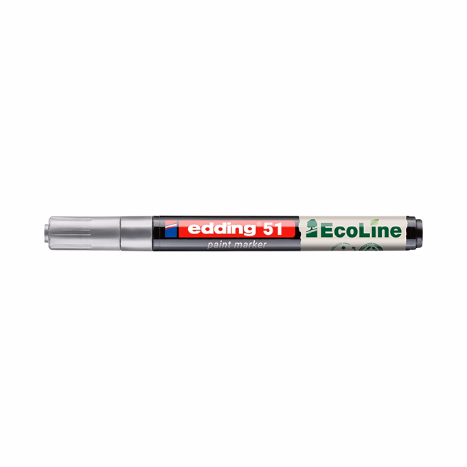 Lakkmarker EDDING 51 1-2 mm ezüst