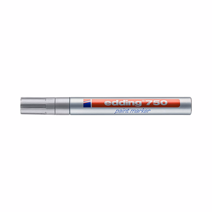 Lakkmarker EDDING 750 2-4mm ezüst