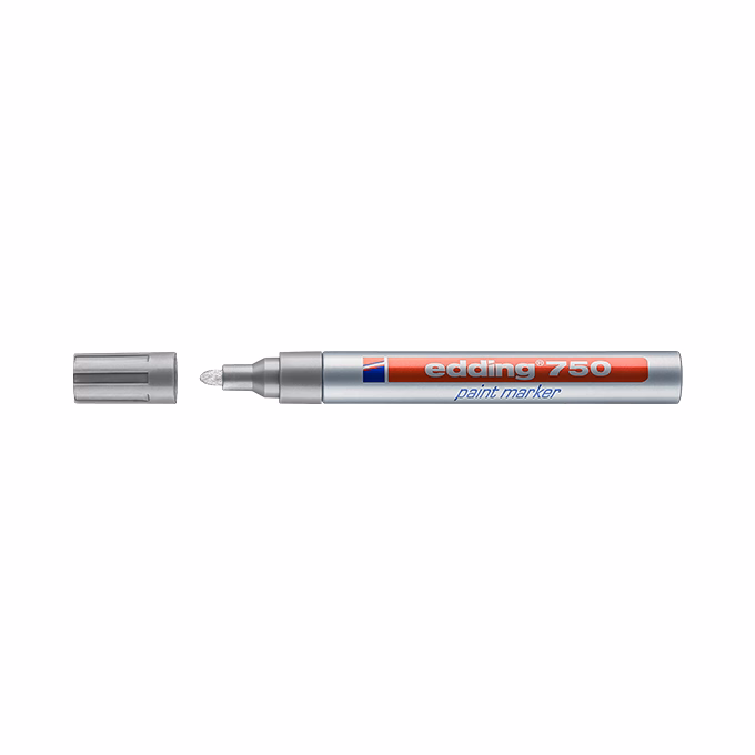 Lakkmarker EDDING 750 2-4mm ezüst