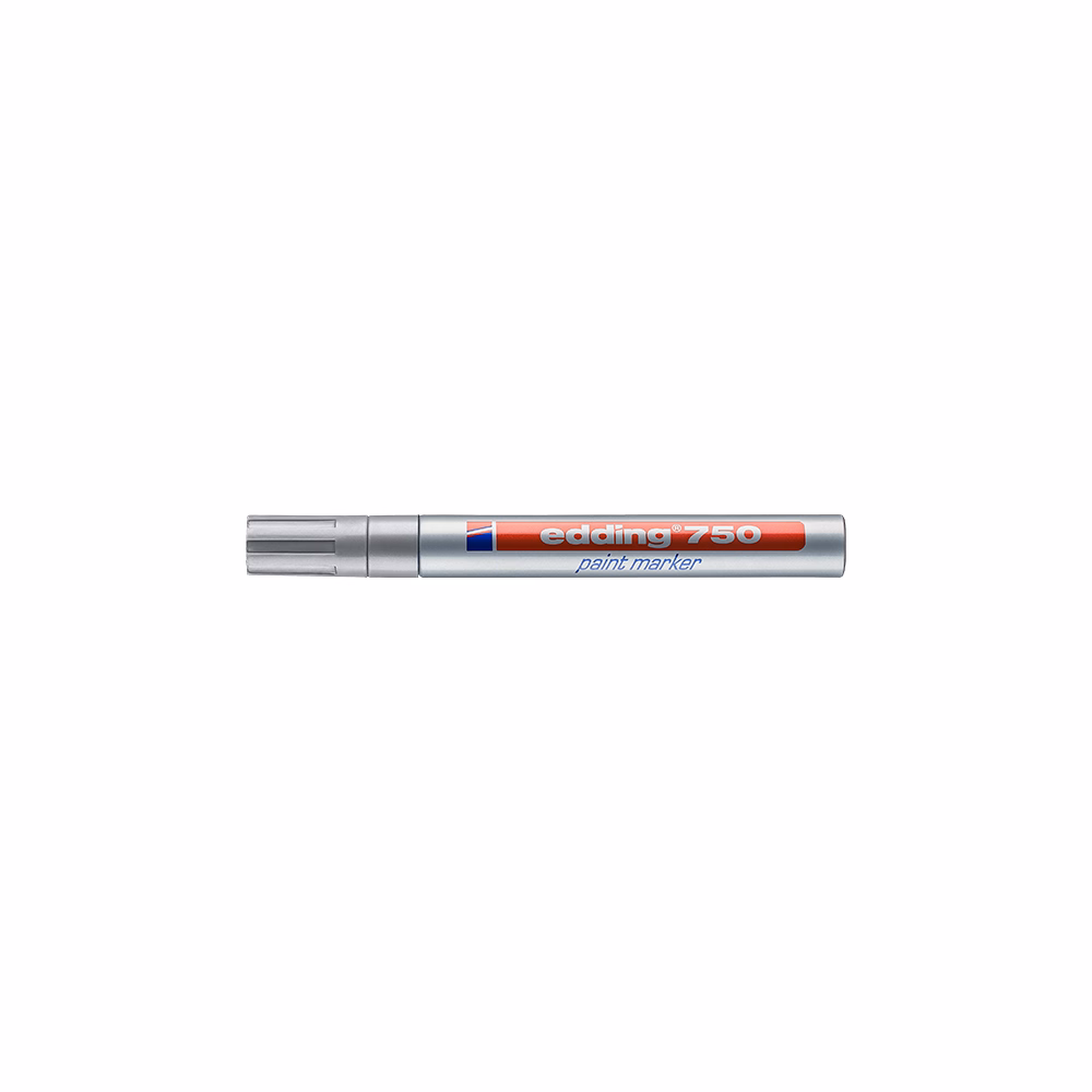 Lakkmarker EDDING 750 2-4mm ezüst