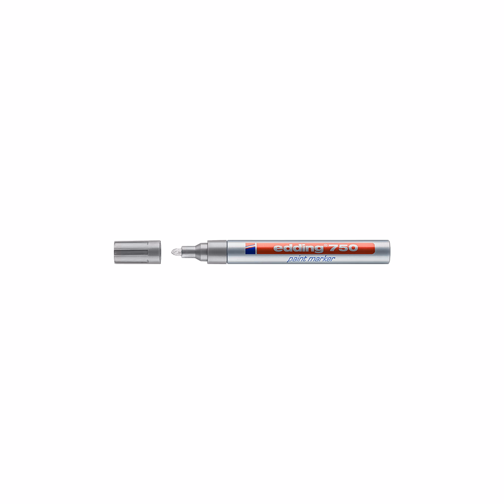 Lakkmarker EDDING 750 2-4mm ezüst