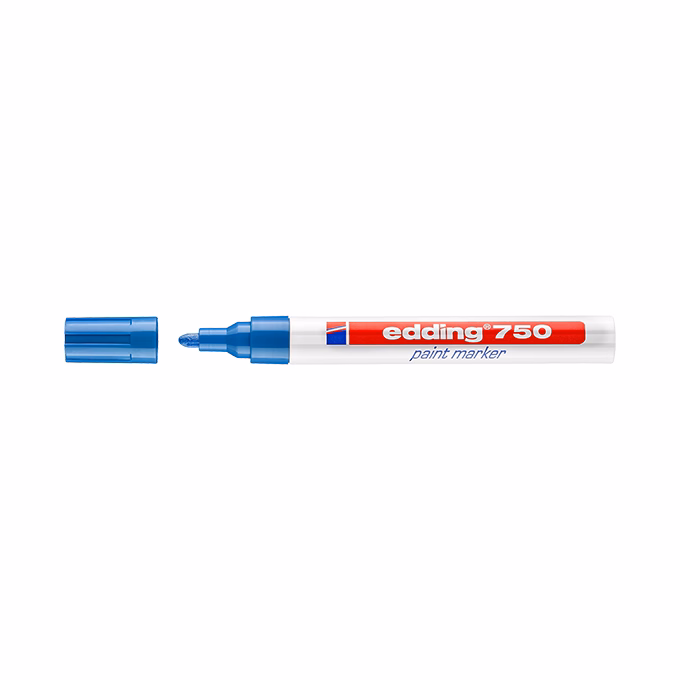 Lakkmarker EDDING 750 2-4mm kék Lakkmarker EDDING 750 2-4mm kék