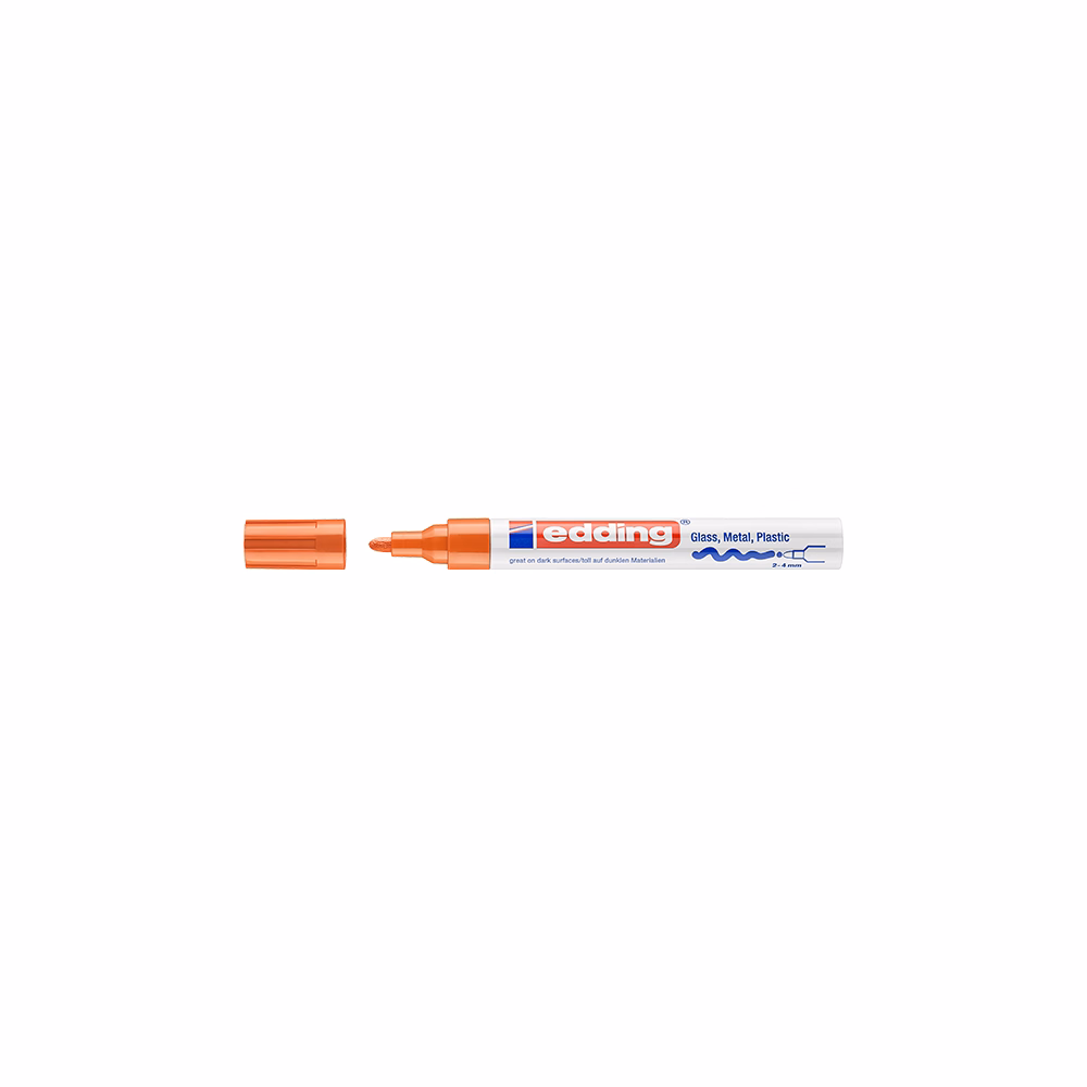 Lakkmarker EDDING 750 2-4mm narancs