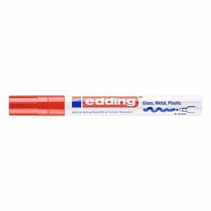 Lakkmarker EDDING 750 2-4mm piros