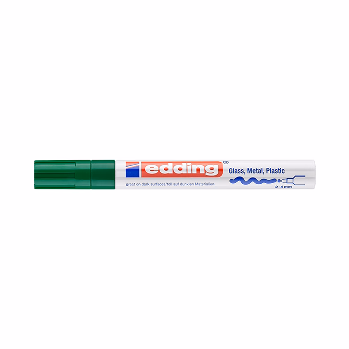 Lakkmarker EDDING 750 2-4mm  zöld
