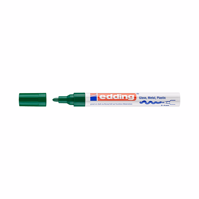 Lakkmarker EDDING 750 2-4mm  zöld