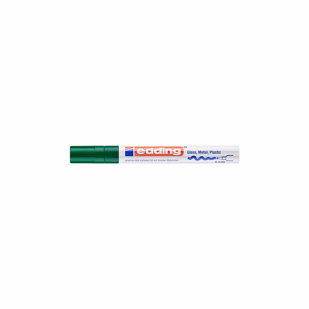 Lakkmarker EDDING 750 2-4mm  zöld