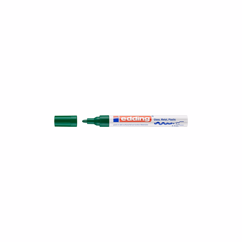 Lakkmarker EDDING 750 2-4mm  zöld