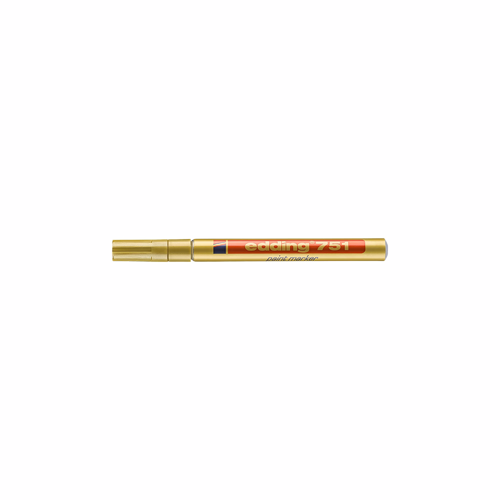 Lakkmarker EDDING 751 1-2mm arany