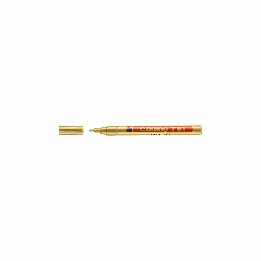Lakkmarker EDDING 751 1-2mm arany