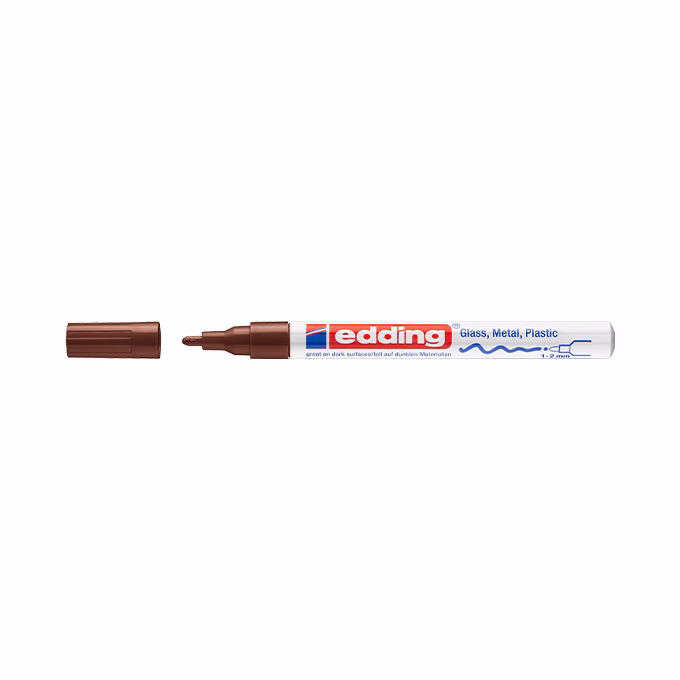 Lakkmarker EDDING 751 1-2mm barna