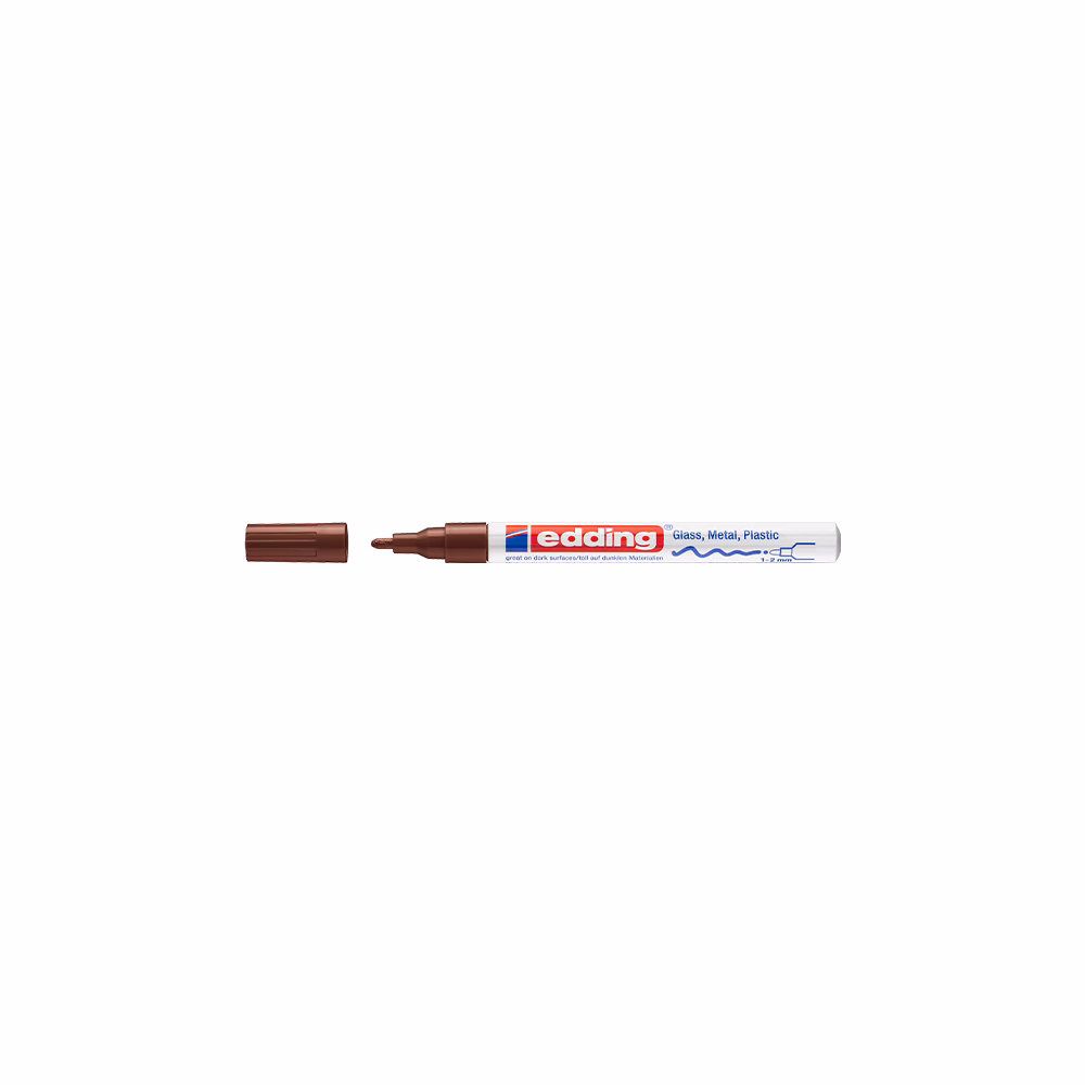 Lakkmarker EDDING 751 1-2mm barna