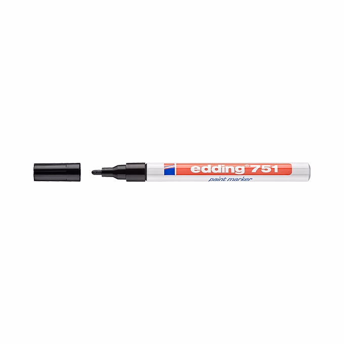 Lakkmarker EDDING 751 1-2mm fekete