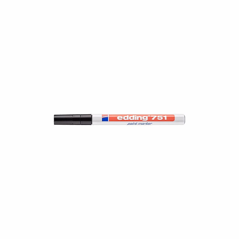 Lakkmarker EDDING 751 1-2mm fekete
