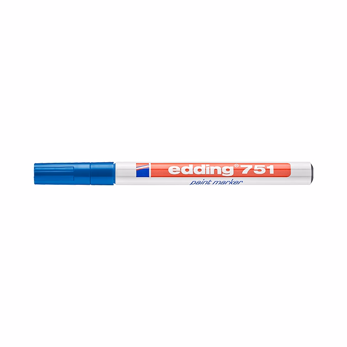 Lakkmarker EDDING 751 1-2mm kék