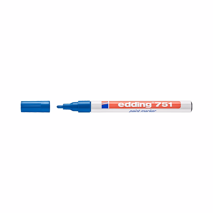 Lakkmarker EDDING 751 1-2mm kék