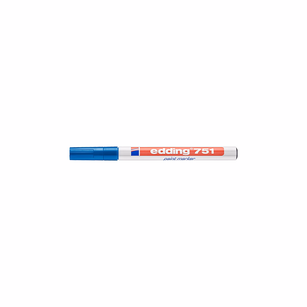 Lakkmarker EDDING 751 1-2mm kék