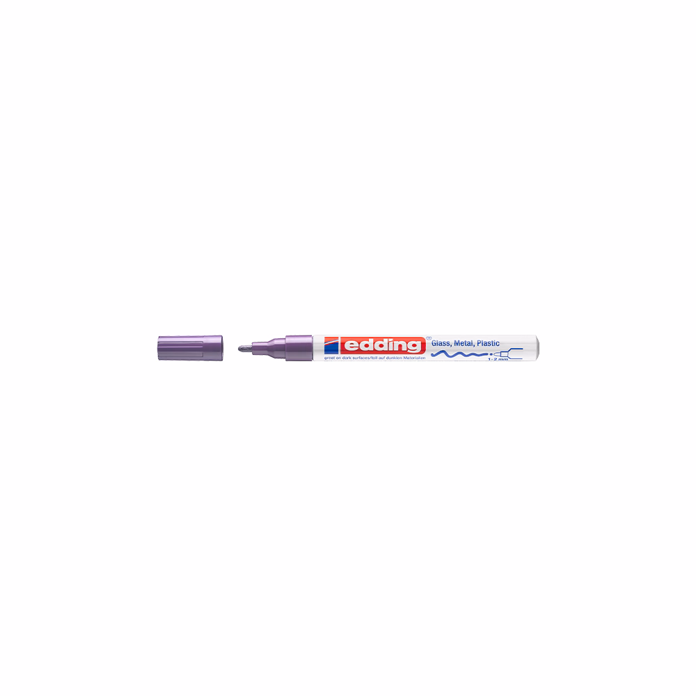 Lakkmarker EDDING 751 1-2mm lila Lakkmarker EDDING 751 1-2mm lila