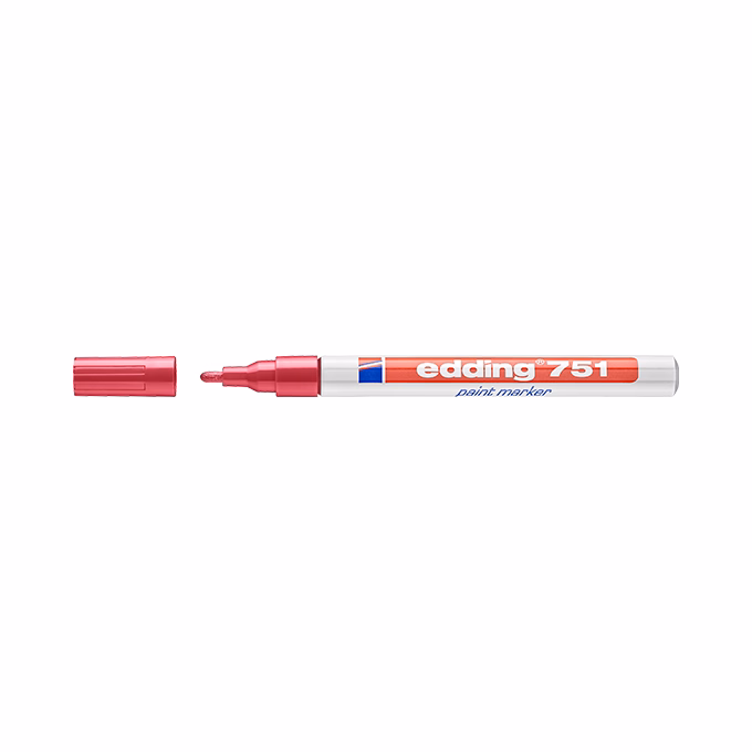 Lakkmarker EDDING 751 1-2mm piros