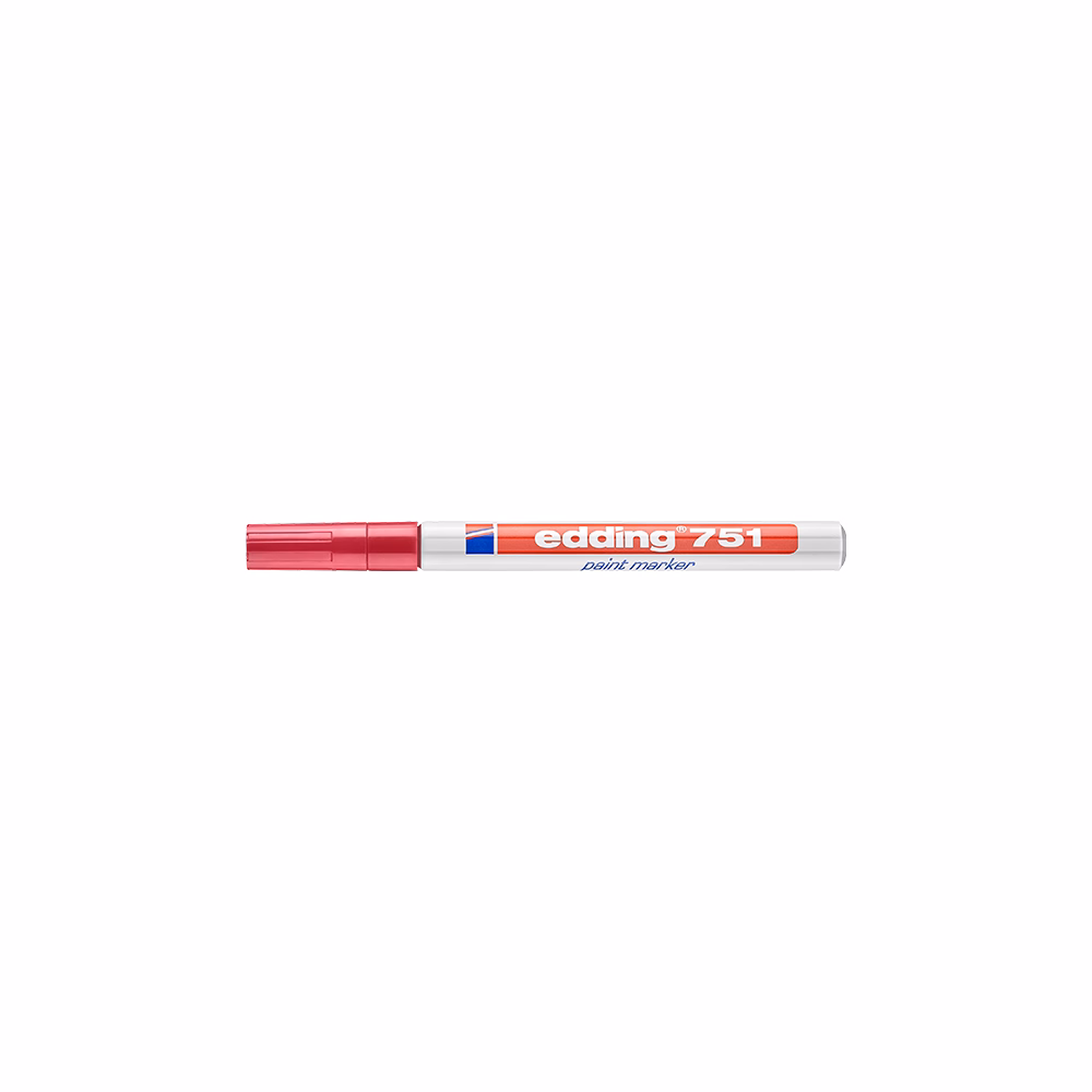 Lakkmarker EDDING 751 1-2mm piros