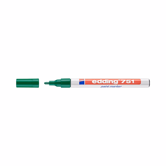 Lakkmarker EDDING 751 1-2mm zöld