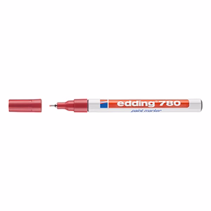 Lakkmarker EDDING 780 0,8 mm piros