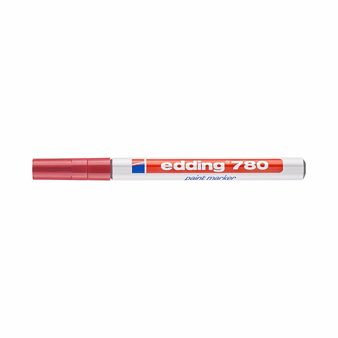 Lakkmarker EDDING 780 0,8 mm piros