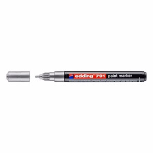 Lakkmarker EDDING 791 1-2mm ezüst