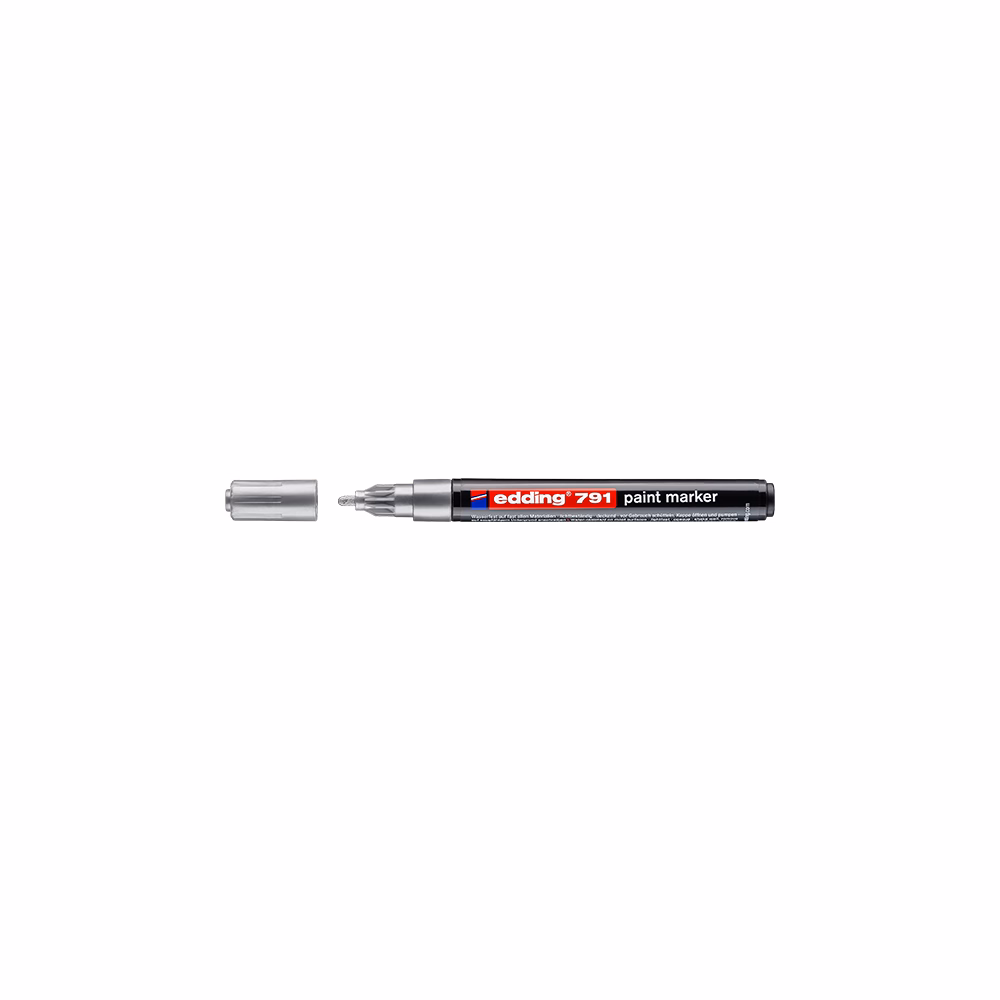 Lakkmarker EDDING 791 1-2mm ezüst