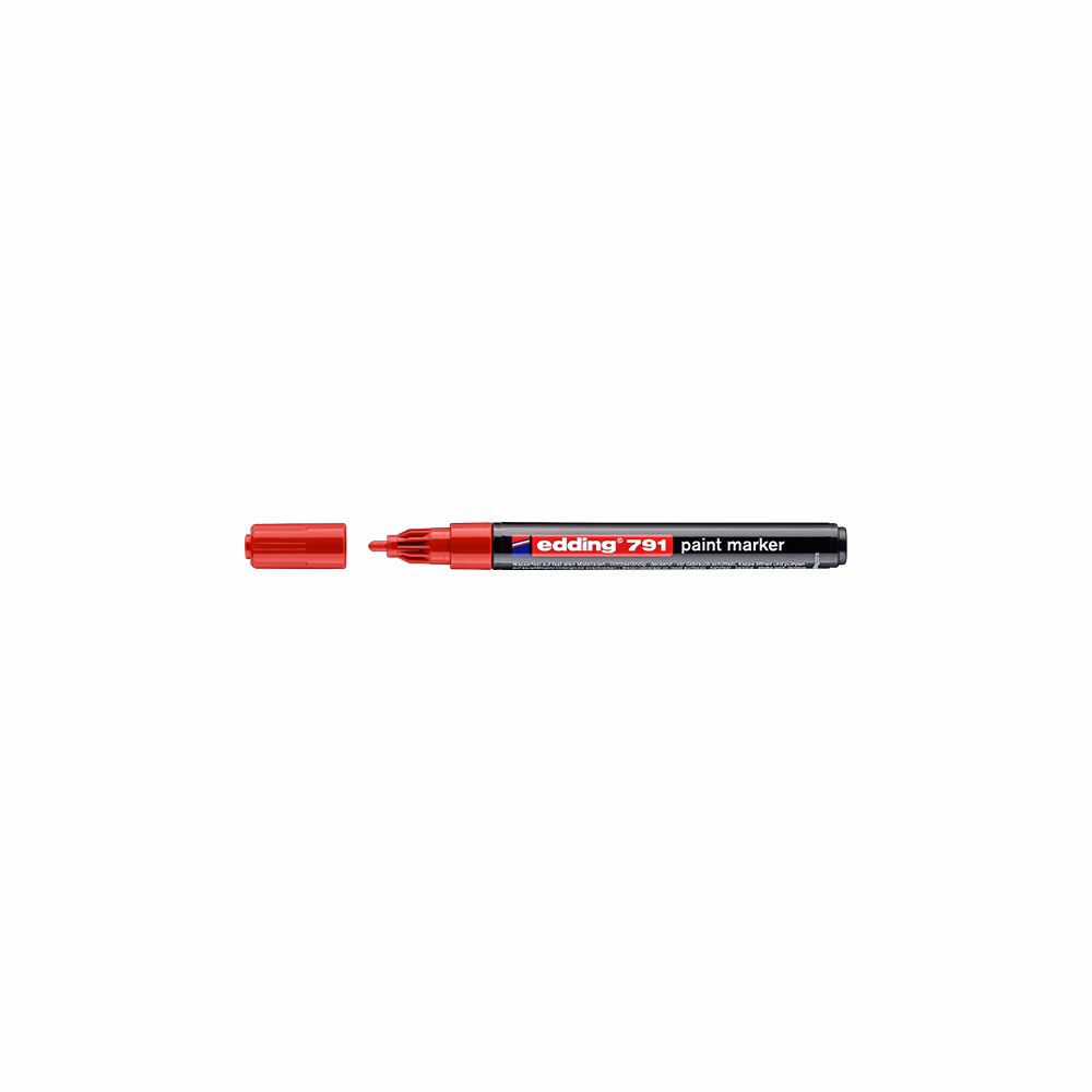 Lakkmarker EDDING 791 1-2mm piros