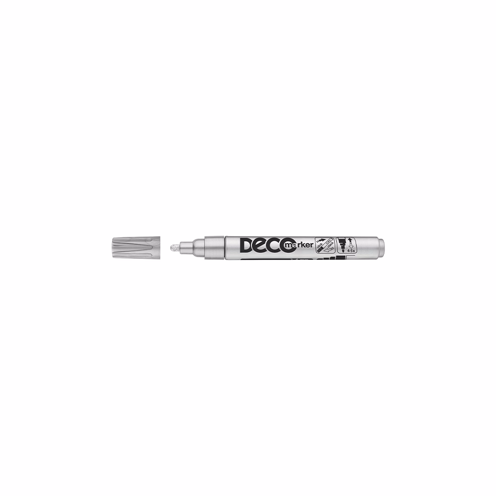 Lakkmarker ICO DecoMarker 2-4mm ezüst