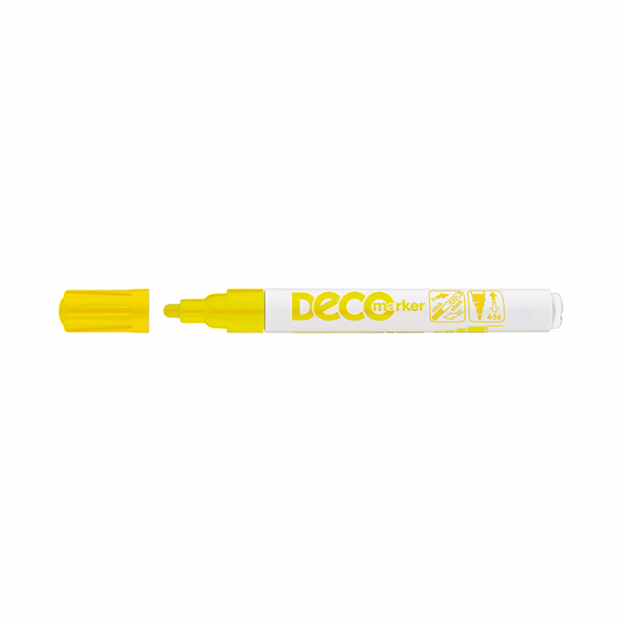 Lakkmarker ICO DecoMarker 2-4mm sárga