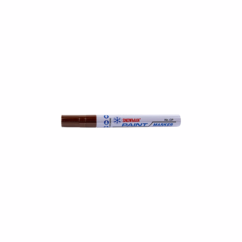 Lakkmarker SNOWMAN CP-12 4,5mm barna
