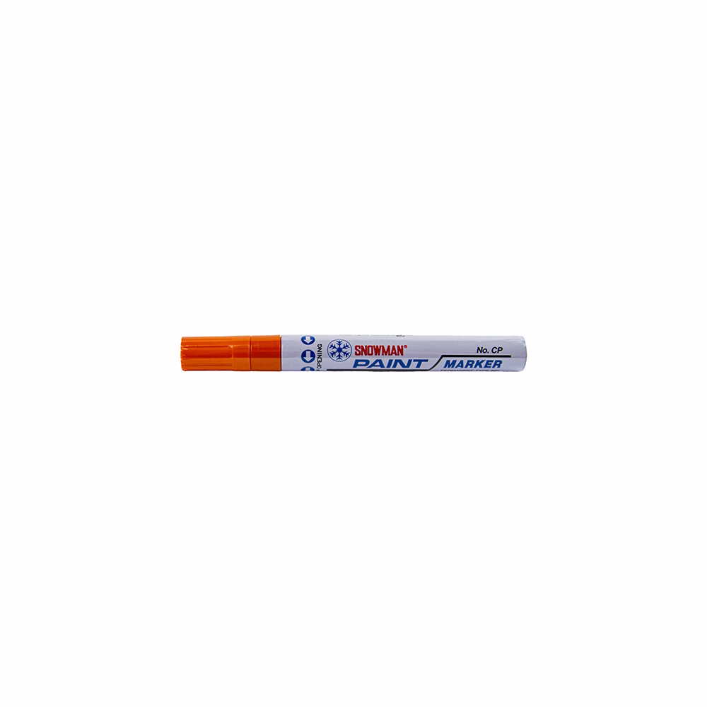 Lakkmarker SNOWMAN CP-12 4,5mm narancs