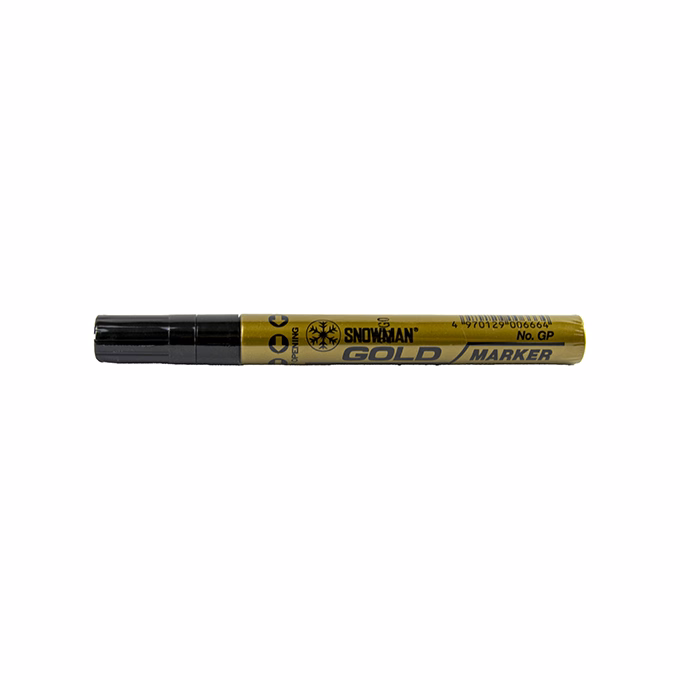 Lakkmarker SNOWMAN GP-12 4,5mm arany