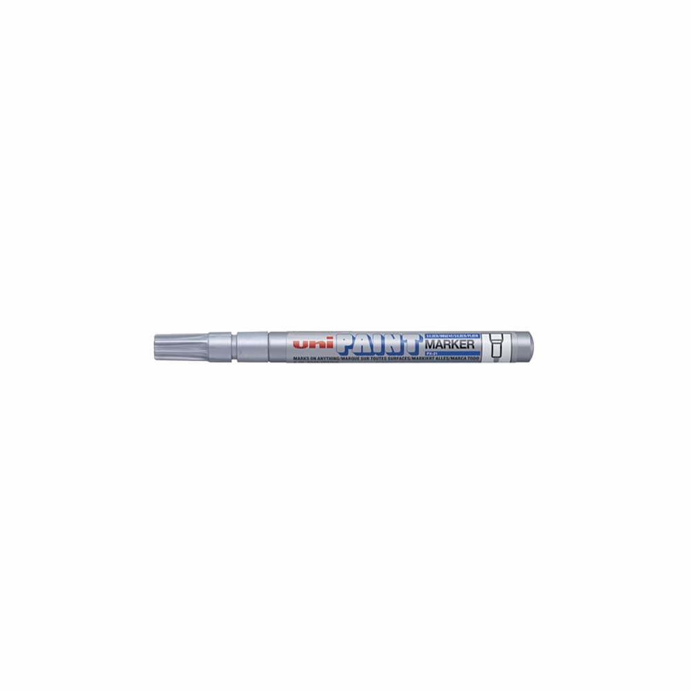 Lakkmarker UNI PX-21 0,8-1,2mm ezüst Lakkmarker UNI PX-21 0,8-1,2mm ezüst