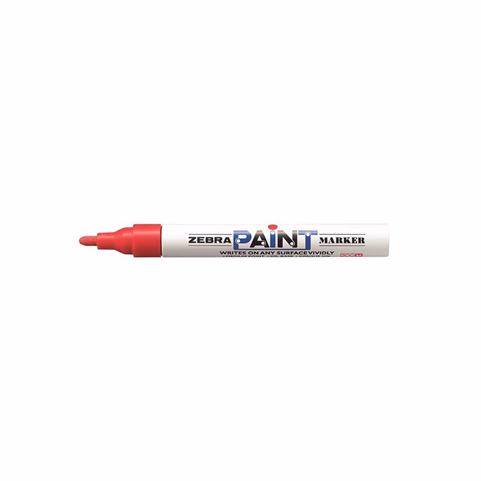 Lakkmarker  ZEBRA Paint marker 3 mm piros