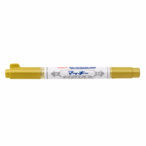 Lakkmarker kétvégű ZEBRA Mckie olajbázisú extra fine 0,7-1,2 mm arany Lakkmarker kétvégű ZEBRA Mckie olajbázisú extra fine 0,7-1,2 mm arany