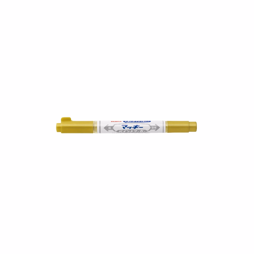 Lakkmarker kétvégű ZEBRA Mckie olajbázisú extra fine 0,7-1,2 mm arany Lakkmarker kétvégű ZEBRA Mckie olajbázisú extra fine 0,7-1,2 mm arany
