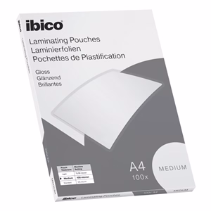 Lamináló fólia IBICO A/4 100 mikron fényes 100 ív/csom