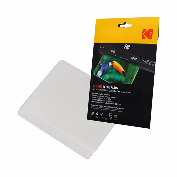 Lamináló fólia KODAK A/6 160 mikron fényes 25 lapos