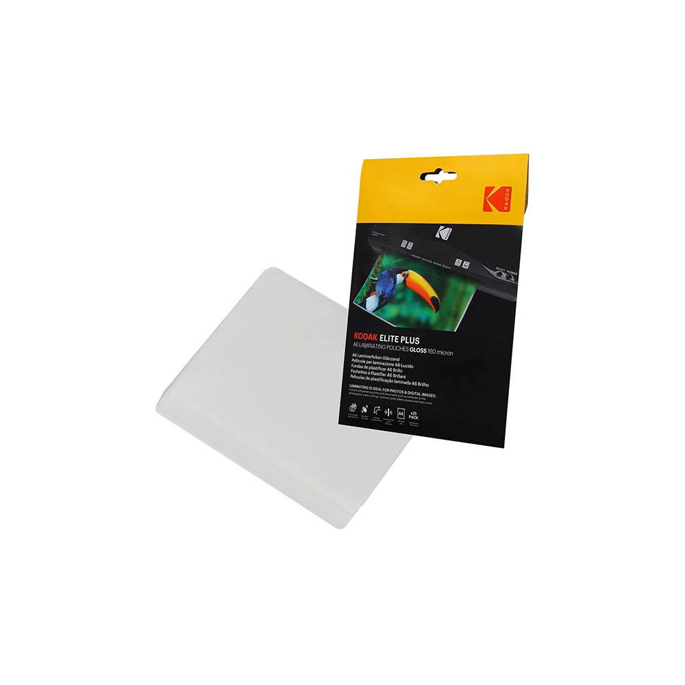 Lamináló fólia KODAK A/6 160 mikron fényes 25 lapos