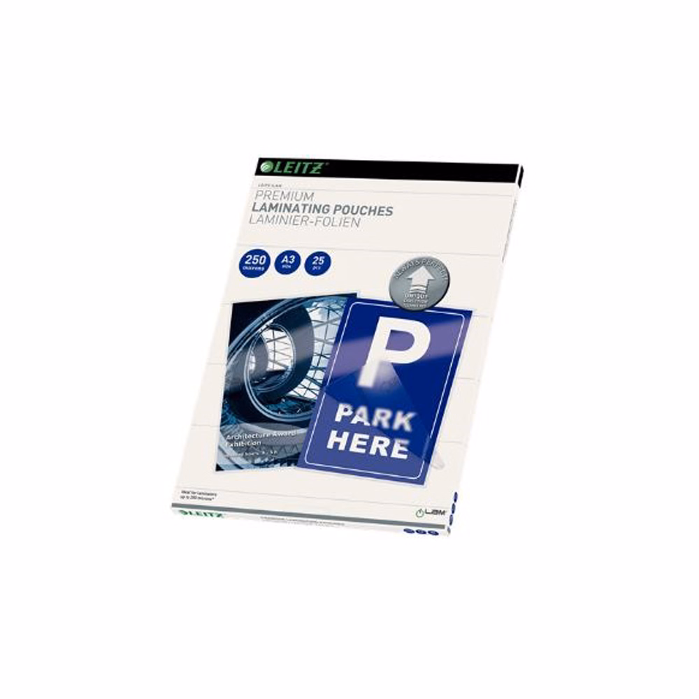 Lamináló fólia LEITZ A/3 250 mikron fényes 25 lapos