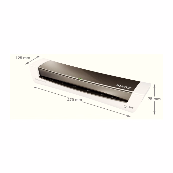 Laminálógép LEITZ iLAM Home Office A/3 80-125 mikron szürke