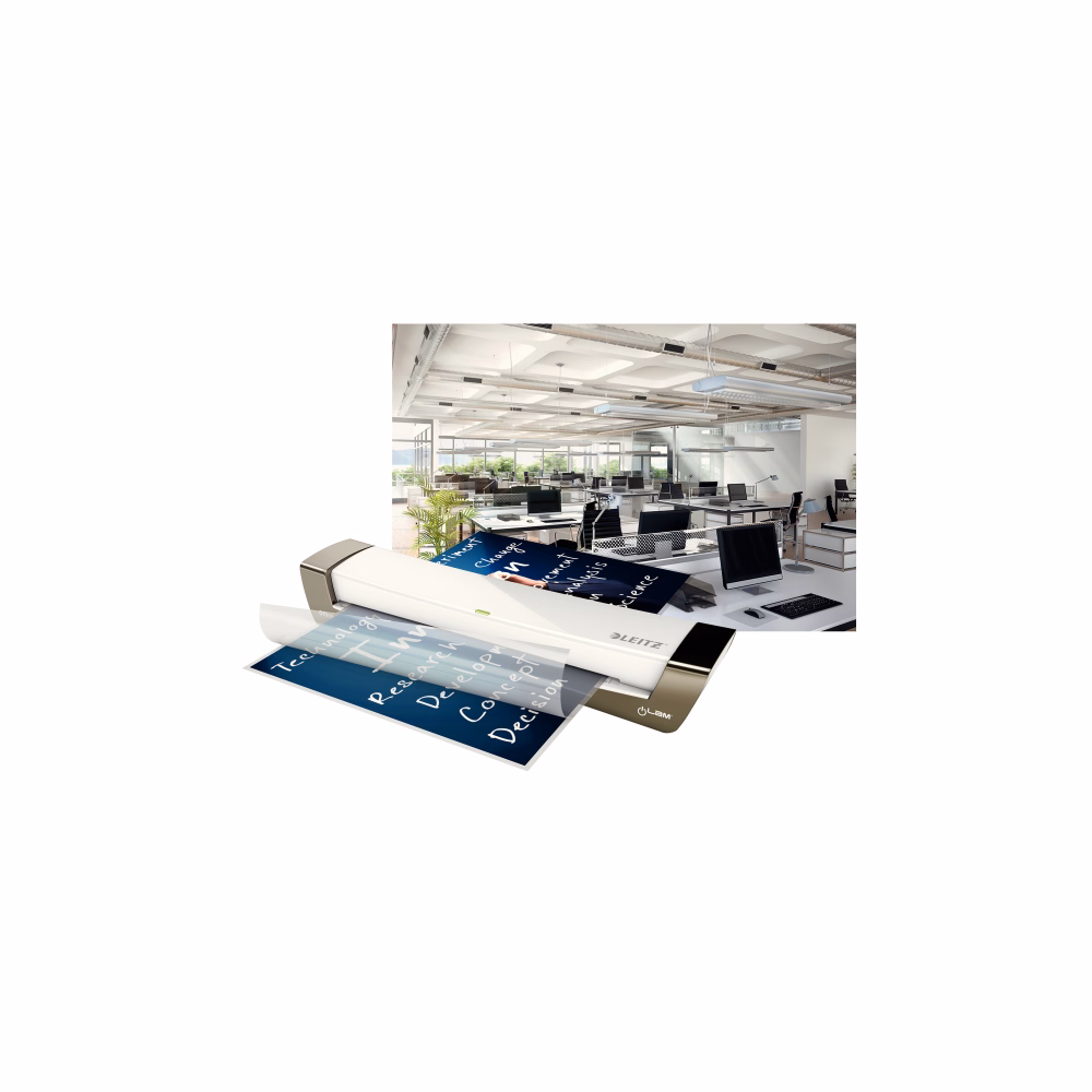 Laminálógép LEITZ iLAM Office A/3 ezüst