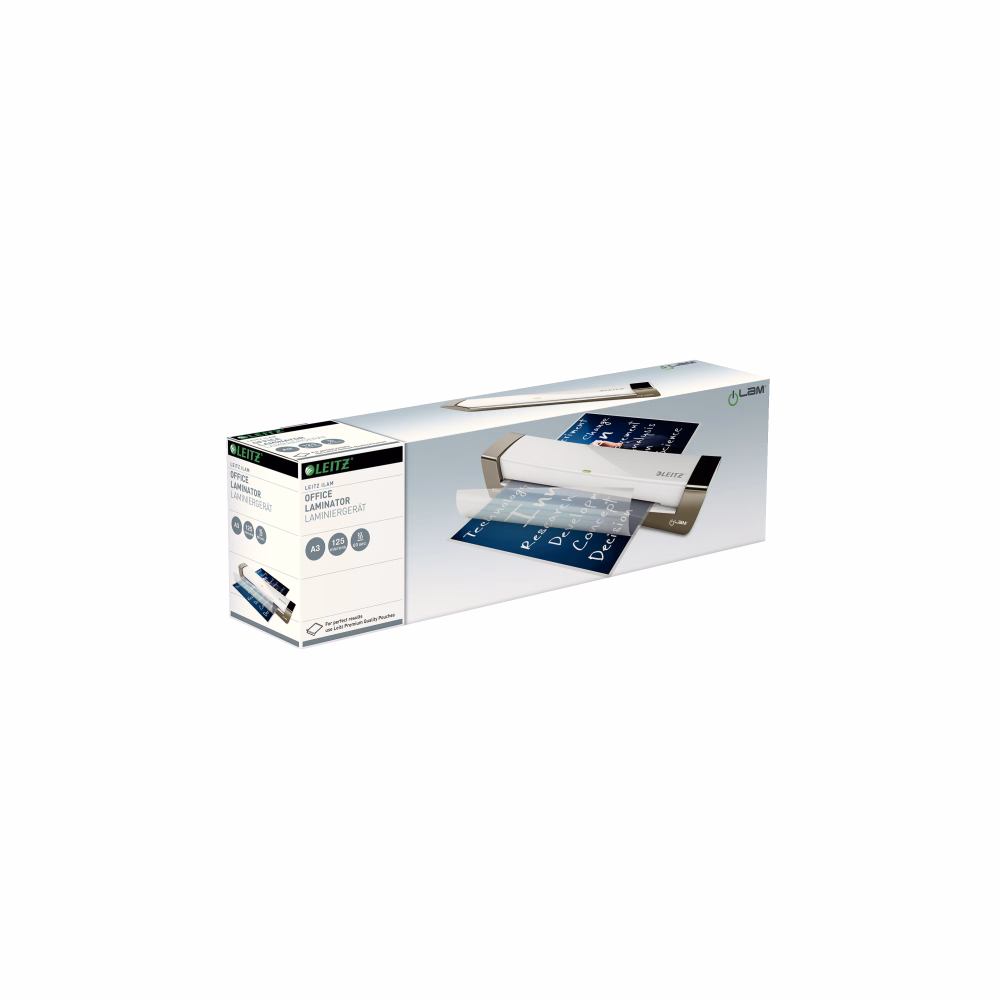 Laminálógép LEITZ iLAM Office A/3 ezüst