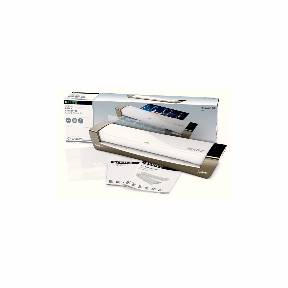 Laminálógép LEITZ iLAM Office A/3 ezüst