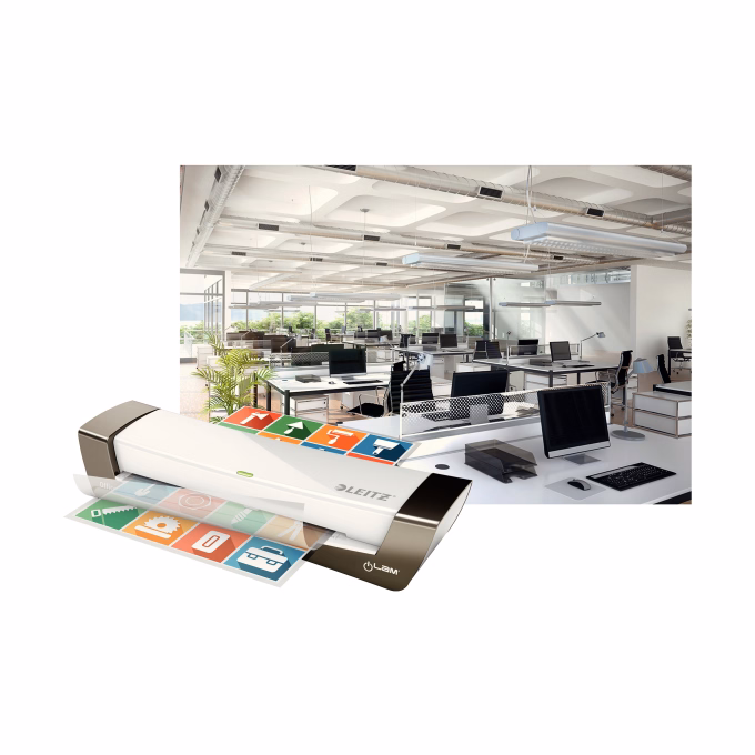Laminálógép LEITZ iLAM Office A/4 ezüst